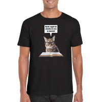 Camiseta unisex estampado de gato "Karen la mascota" Gelato