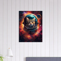 Panel de aluminio impresión de gato "Nebulosa Felina" Michilandia | La tienda online de los fans de gatos