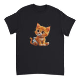 Camiseta Unisex Estampado de Gato "Miau en Pañales" Michilandia