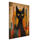Lienzo de gato "Miau Modernista" Michilandia | La tienda online de los fans de gatos