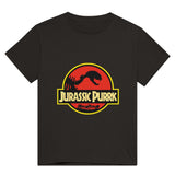Camiseta Unisex Estampado de Gato "Jurassic Purrk" Michilandia | La tienda online de los fans de gatos