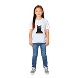 Camiseta Junior Unisex Estampado de Gato "Revolución Gatuna" Michilandia