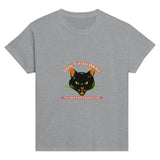 Camiseta Junior Unisex Estampado de Gato "No Me Pss Pss" Michilandia