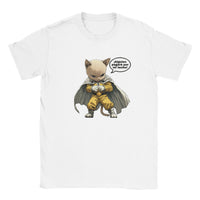 Camiseta Junior Unisex Estampado de Gato "Calvo Poderoso" Michilandia | La tienda online de los fans de gatos