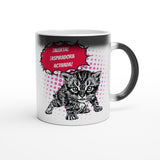 Taza Mágica Personalizada con tu Gato Versión Comic Michilandia | La tienda online de los amantes de gatos