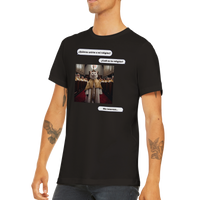 Camiseta unisex estampado de gato "Religión gatuna" Gelato