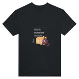 Camiseta Unisex Estampado de Gato "Innovación Gatuna" Michilandia | La tienda online de los fans de gatos