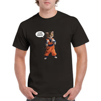 Camiseta Unisex Estampado de Gato "Combate de Miaus" Michilandia