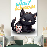 Póster de gato "Sweet Dreams" Gelato