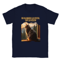 Camiseta unisex estampado de gato "Soy la vista" Gelato