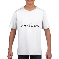 Camiseta Junior Unisex Estampado de Gato "Amigos Peludos" Michilandia | La tienda online de los fans de gatos