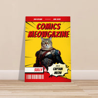 Póster Prémium de Portadas Personalizadas de Revistas de Comics Michilandia | La tienda online de los amantes de gatos