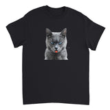 Camiseta Unisex Estampado de Gato "Burla Felina" Michilandia