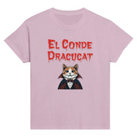 Camiseta Junior Unisex Estampado de Gato "Conde Dracucat" Michilandia | La tienda online de los fans de gatos