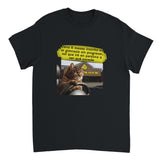 Camiseta Unisex Estampado de Gato "Miau Fit" Michilandia | La tienda online de los fans de gatos