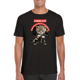 Camiseta unisex estampado de gato "COBRA KAT" Gelato