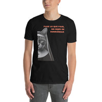 Camiseta Unisex Estampado de Gato "Monja Miau" Michilandia | La tienda online de los fans de gatos