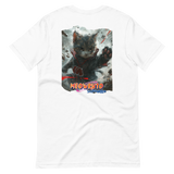 Camiseta Prémium Unisex Impresión Trasera de Gato "Garras de Akatsuki" Michilandia | La tienda online de los fans de gatos