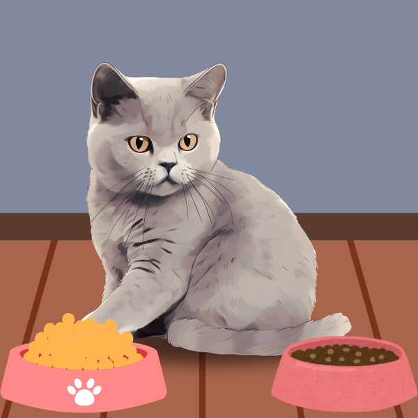 Taza Blanca con Impresión de Gato "Michi Profesor"