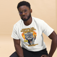 camisetas unisex estampado de gato