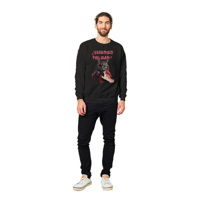 Sudadera Unisex Estampado de Gato "¿quieres pelear?" Michilandia | La tienda online de los fans de gatos