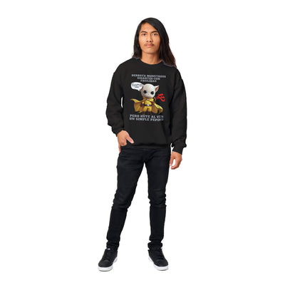 Sudadera unisex estampado de gato "One Punch Cat" Michilandia | La tienda online de los amantes de gatos