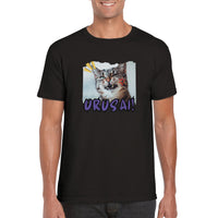 Camiseta unisex estampado de gato "Desprecio Felino"