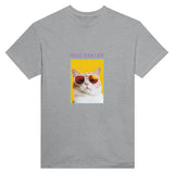 Camiseta Unisex Estampado de Gato "Distribuidor de Abrazos" Michilandia