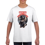 Camiseta júnior unisex "Michi cop" Gelato