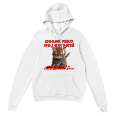 Sudadera con Capucha Unisex Estampado de Gato "Amanecer Agresivo" Michilandia | La tienda online de los fans de gatos