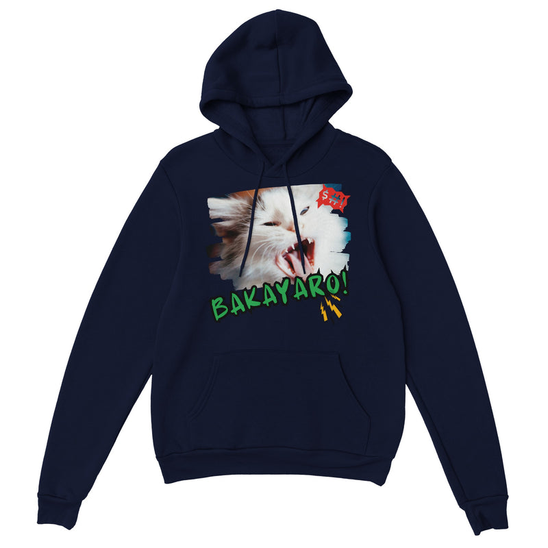 Sudadera con Capucha Unisex Estampado de Gato "Grito Meme" Michilandia | La tienda online de los amantes de gatos