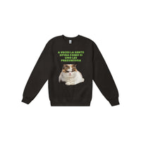 Sudadera Unisex Estampado de Gato "Opiniones No Solicitadas" Michilandia | La tienda online de los fans de gatos