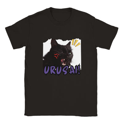 Camiseta unisex estampado de gato 