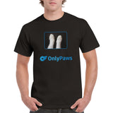 Camiseta Unisex Estampado de Gato "Only Paws" Michilandia | La tienda online de los fans de gatos