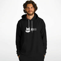 Sudadera deportiva con capucha unisex estampado de gato 