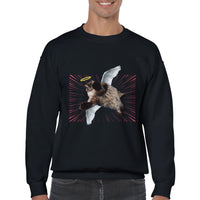 Sudadera Unisex Estampado de Gato 