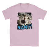 Camiseta Junior Unisex Estampado de Gato "Exclamación Gatuna" Michilandia | La tienda online de los amantes de gatos