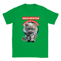 Camiseta júnior unisex "Michi Newton" Gelato