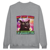 Sudadera Unisex Estampado de Gato "Momento de Distancia" Michilandia