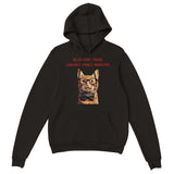 Sudadera con Capucha Unisex Estampado de Gato "Profecía Peluda" Michilandia