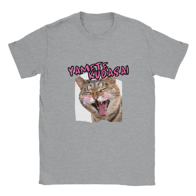 Camiseta unisex estampado de gato "Meme Neko Anime" Michilandia | La tienda online de los amantes de gatos