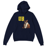 Sudadera con Capucha Unisex Estampado de Gato "Mahatma Michi Gandhi" Michilandia | La tienda online de los amantes de gatos