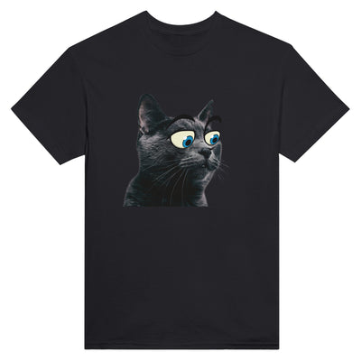 Camiseta Unisex Estampado de Gato 