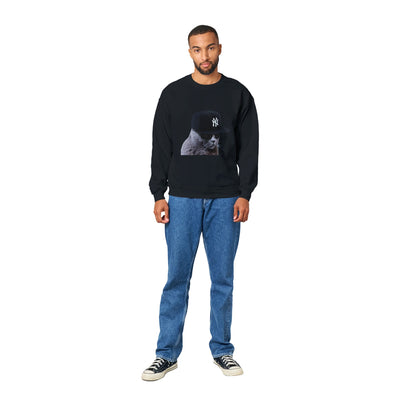 Sudadera Unisex Estampado de Gato "El Swag" Michilandia | La tienda online de los fans de gatos