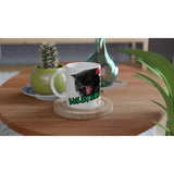 Taza Blanca con Impresión de Gato "Bakayaro!" Michilandia | La tienda online de los amantes de gatos