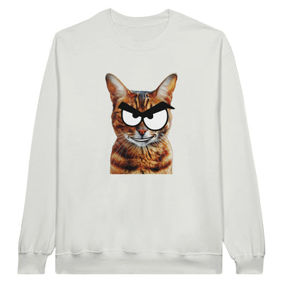 Sudadera Unisex Estampado de Gato "Bengala Malicioso" Michilandia