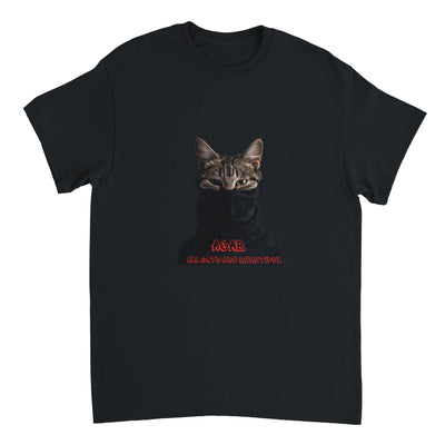 Camiseta Unisex Estampado de Gato "Revolución Gatuna" Michilandia