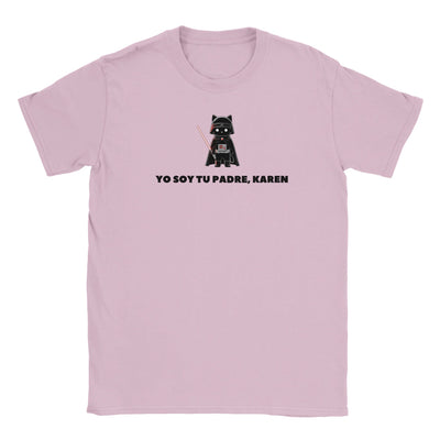 Camiseta Junior Unisex Estampado de Gato "Darth Miau" Michilandia | La tienda online de los fans de gatos