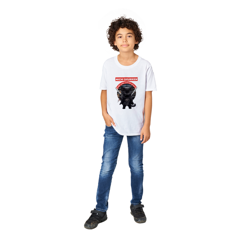 Camiseta júnior unisex "Michi shuriken" Gelato