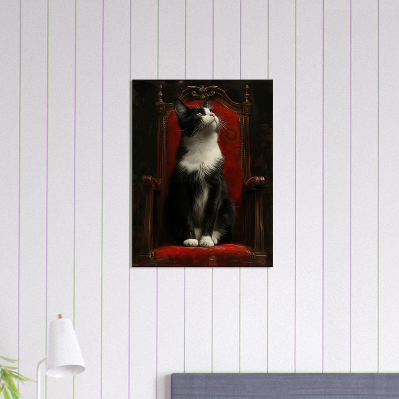 Lienzo de gato "Majestad Felina" Michilandia | La tienda online de los fans de gatos